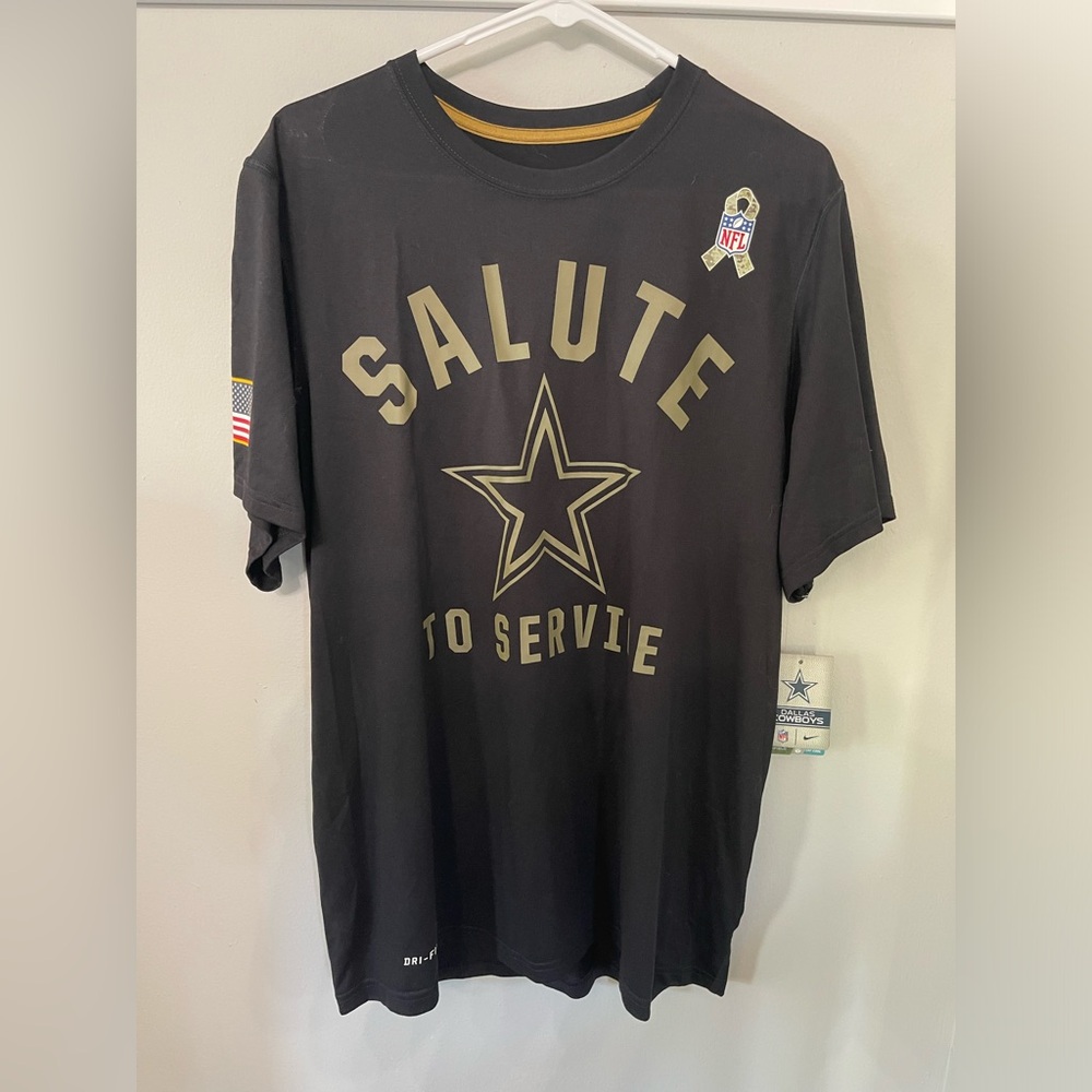 NWT Dallas Cowboys Salute To Service Tee